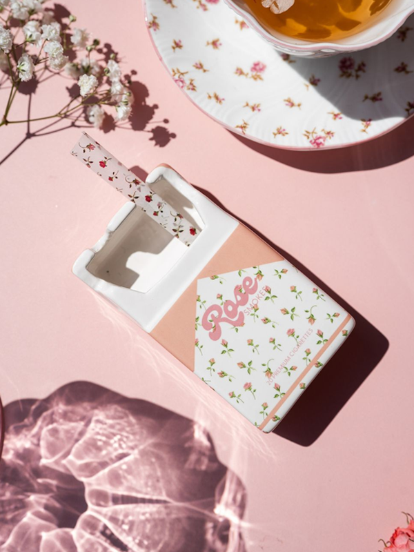 Rose Cig Box Ashtray