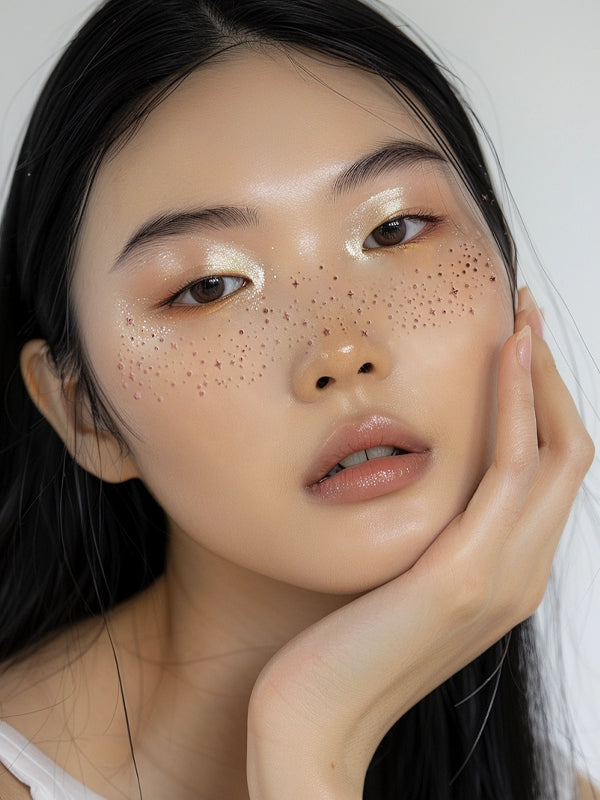 Makeup Patches: Rose Gold Stardust Speckles (Set of 6)