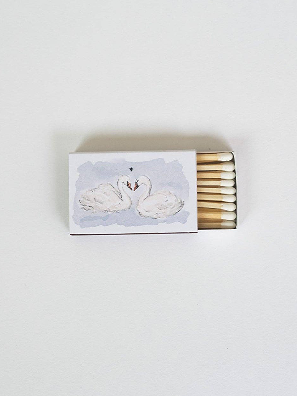Swan Matchbox