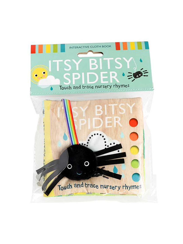 Touch and Trace Nursery Rhymes: Itsy Bitsy Spider Cloth Book