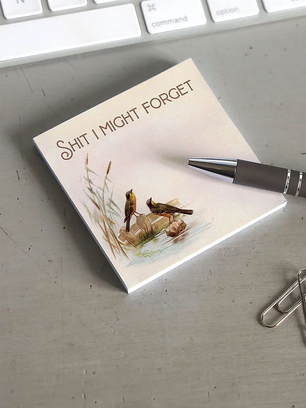 Sticky Notes: Sh*t I Might Forget