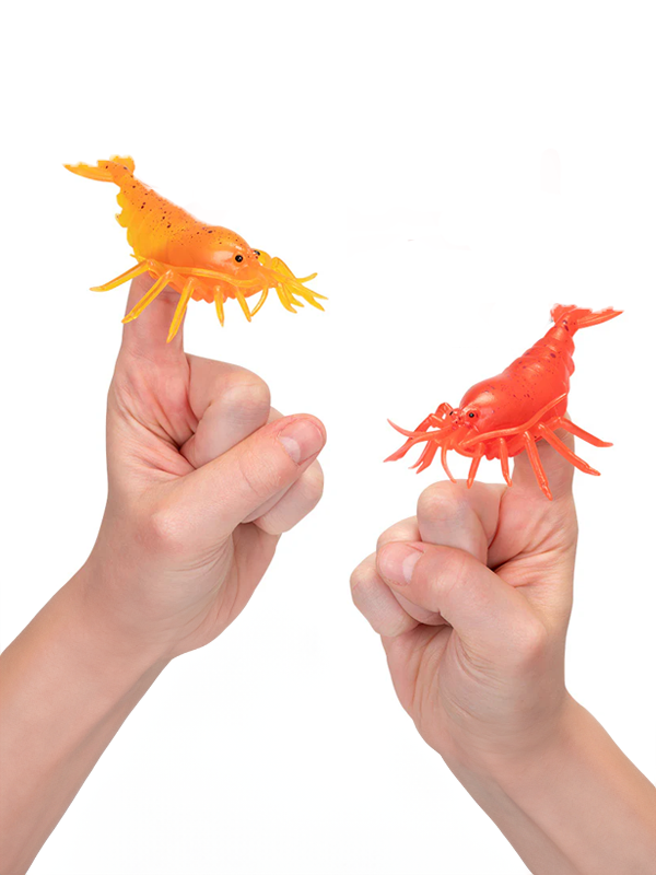 Finger Puppet: Shrimp (Single, Assorted)