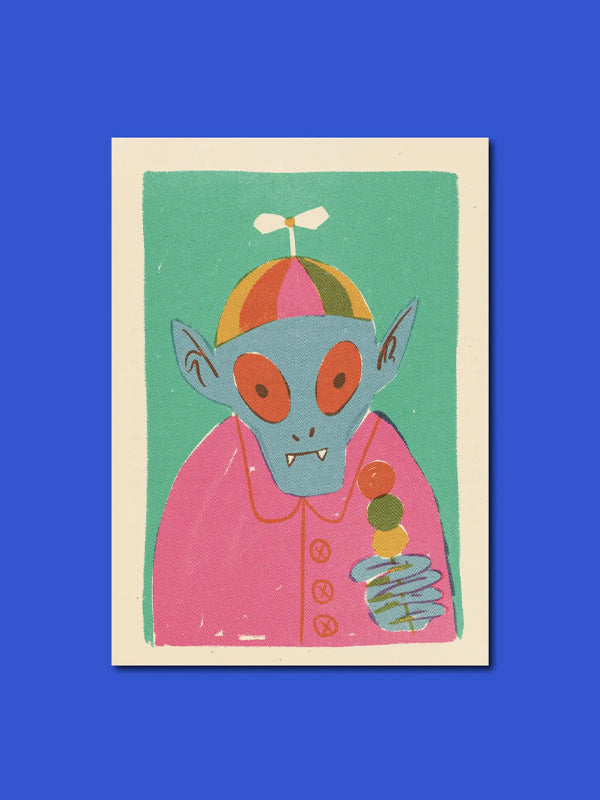 Silly Snack Art Print: 5 x 7
