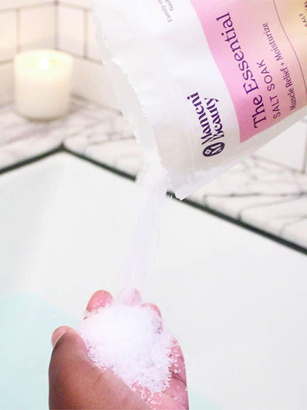Essential Salt Soak: Frankincense, Orange, & Lavender