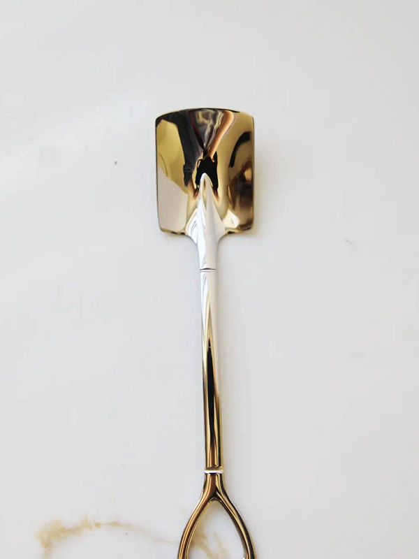 Mini Shovel Shape Spoon: Assorted