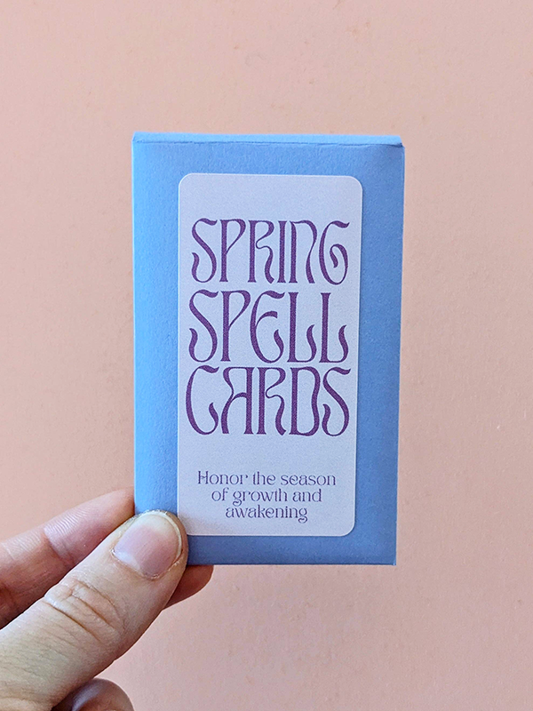 Spring Spell Cards Pack