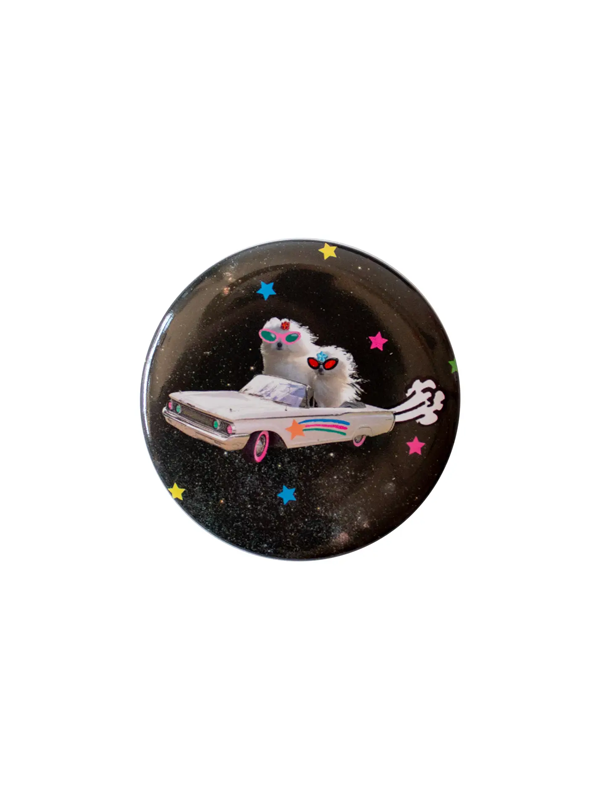 Maltese in Space Button