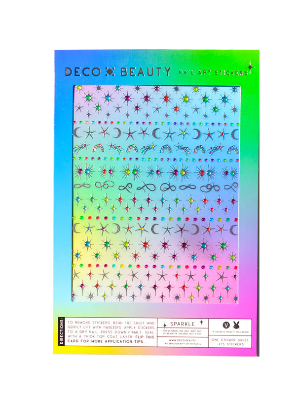 Sparkle Nail Art Stickers