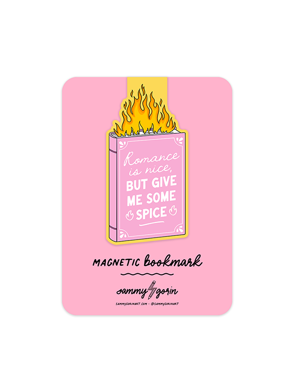 Magnetic Bookmark: Romance is Nice Spicy Books