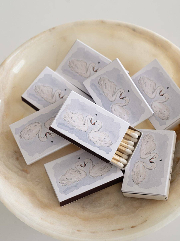 Swan Matchbox
