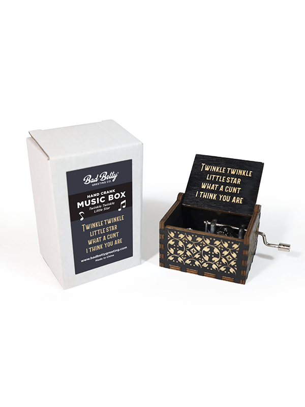 Hand-Crank Music Box: Twinkle Twinkle