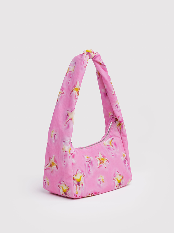 Small Nylon Meringue Bag: Dancing Star