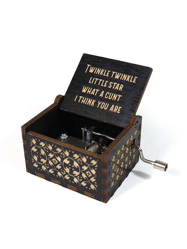 Hand-Crank Music Box: Twinkle Twinkle