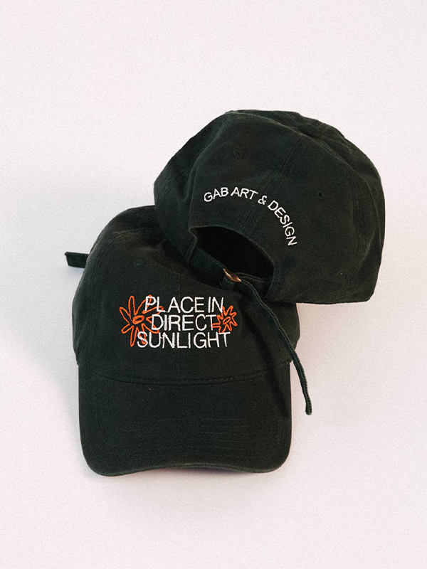 Place In Direct Sunlight Embroidered Hat