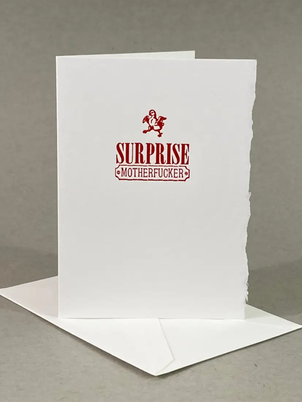Surprise Motherf*cker Card