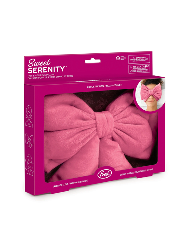 Sweet Serenity: Bow Eye Pillow