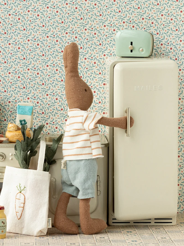 Miniature Toaster with Bread: Mint