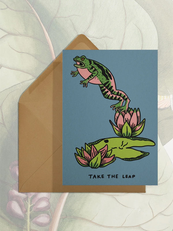 Take The Leap Card