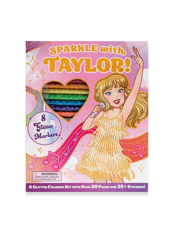 Sparkle with Taylor! A Glitter Coloring Kit
