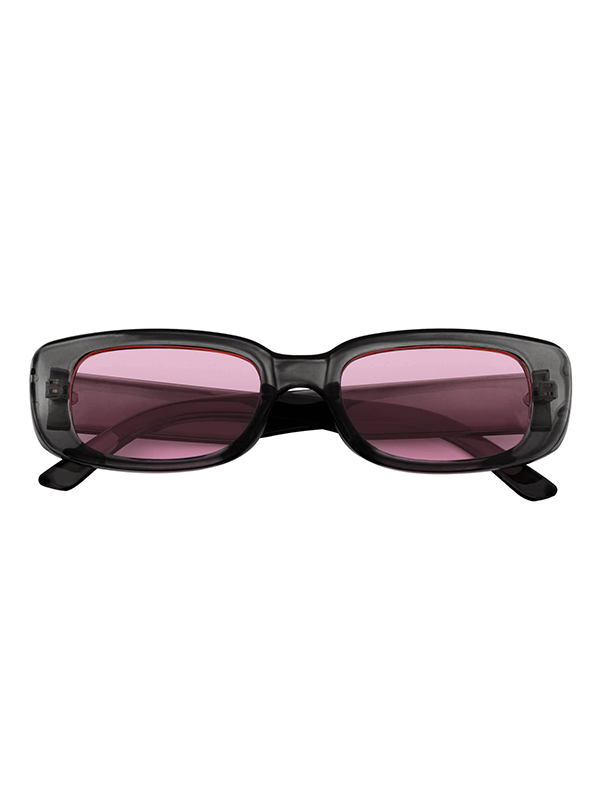 Slim Sunglasses: Pink Tint