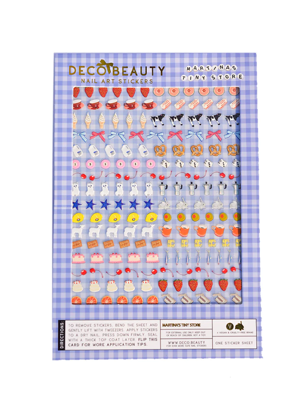 Martina's Tiny Store x Deco Nail Art Stickers
