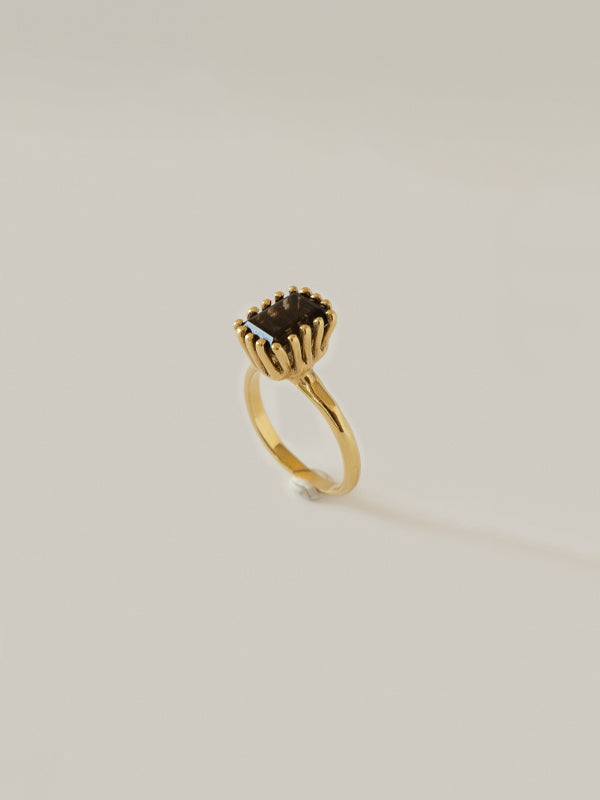 Ramona Ring: Smoky Topaz