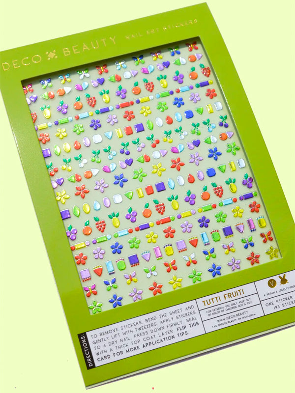 Tutti Fruiti Nail Art Stickers