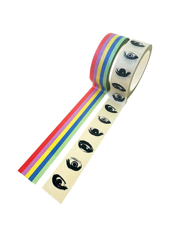 Eyes & Stripes Washi Tape