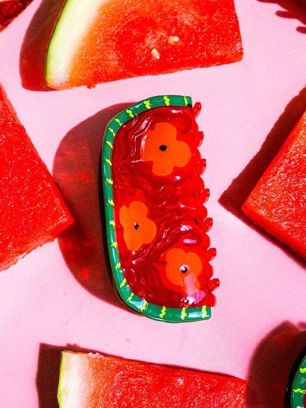 Watermelon Hair Claw