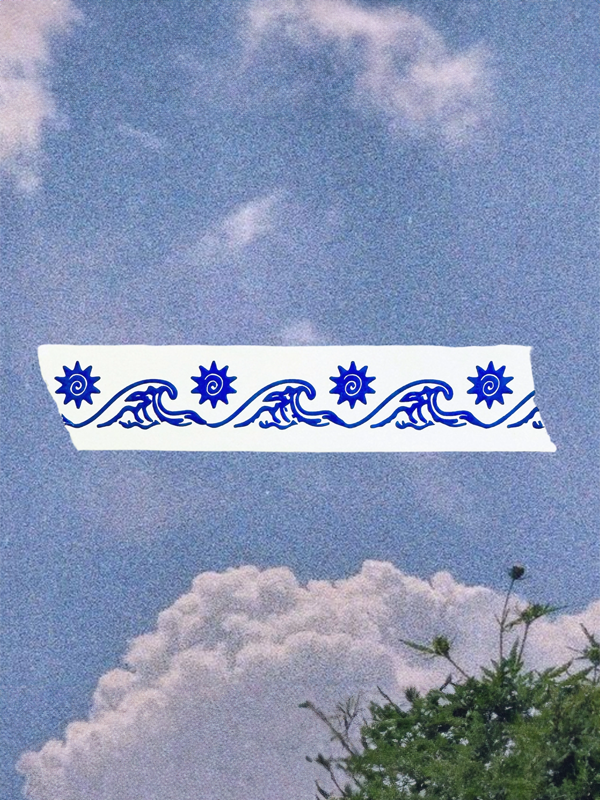Waves Washi Tape