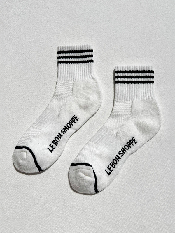 Girlfriend Socks: White