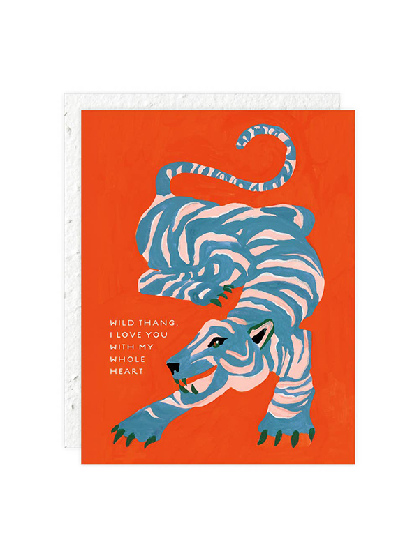 Wild Thang Birthday Card