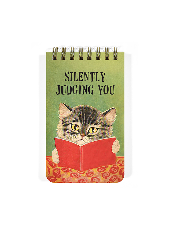 Spiral Notepad: Silently Judging You