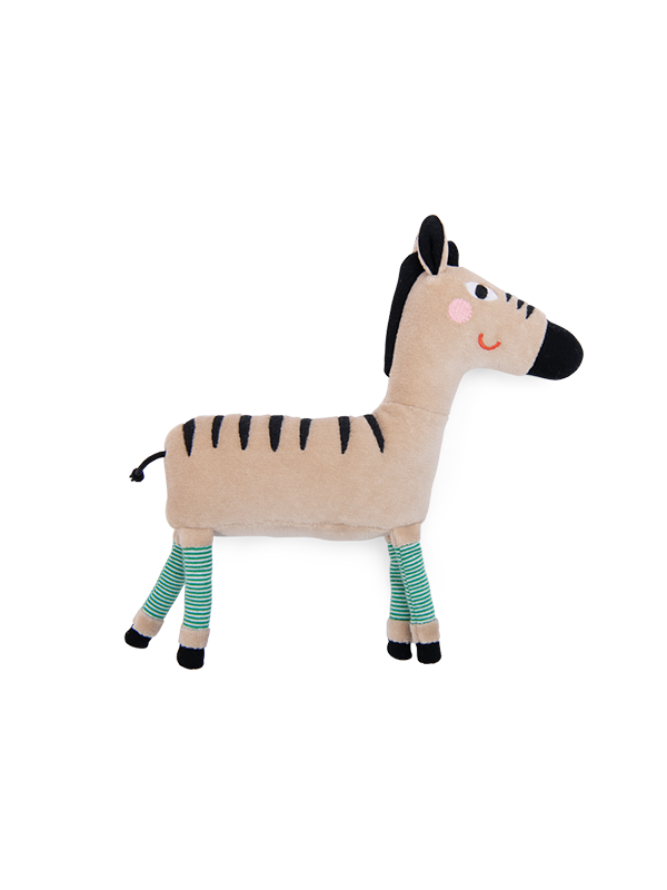Zebra the Toupitis Rattle