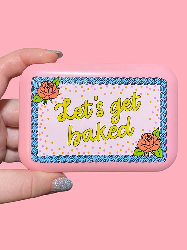 Let's Get Baked Stash Box