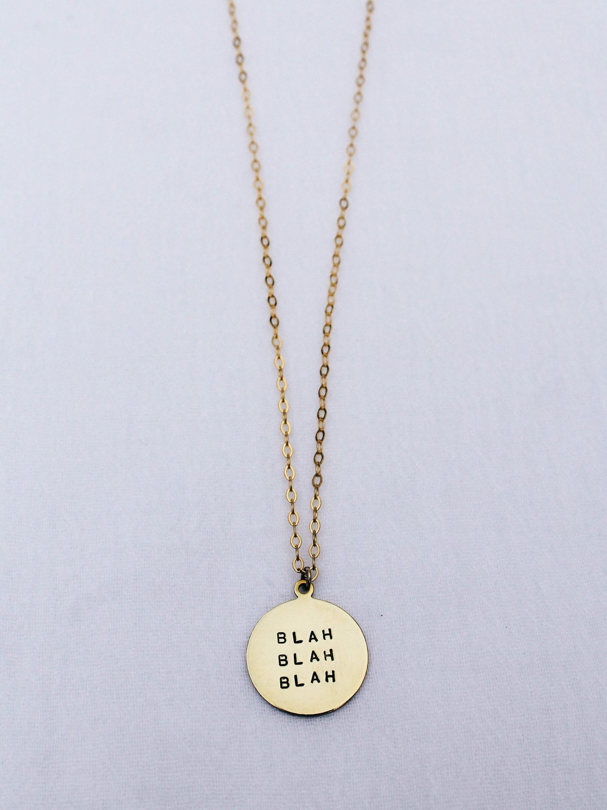 hand stamped necklace custom jewelry