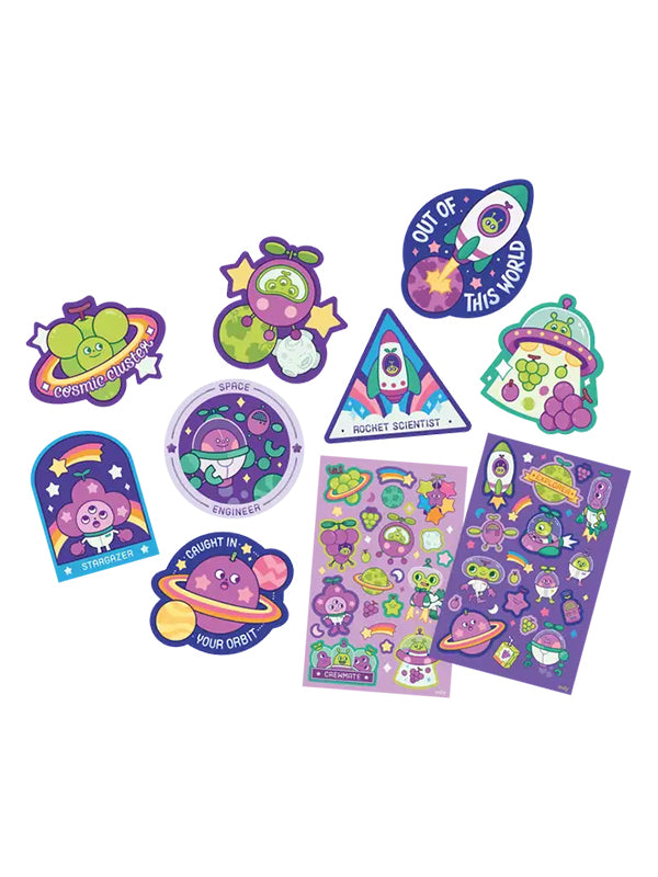 Scented Stickers: Galaxy Grape