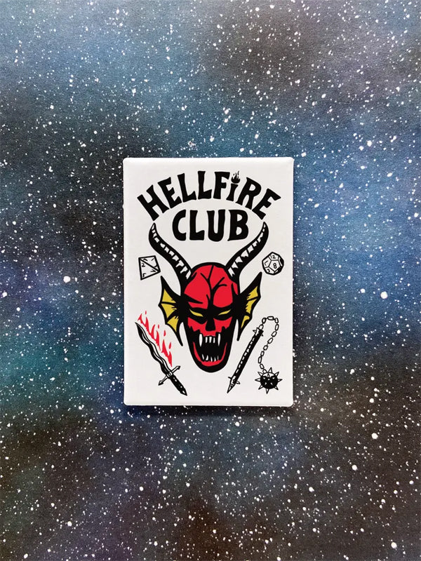 Stranger Things Hellfire Club Magnet