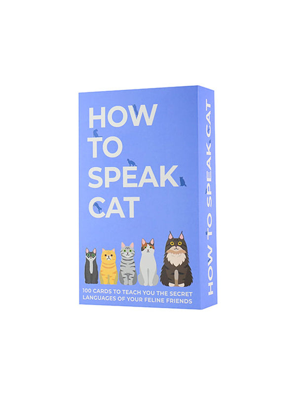 How To Speak Cat Cards