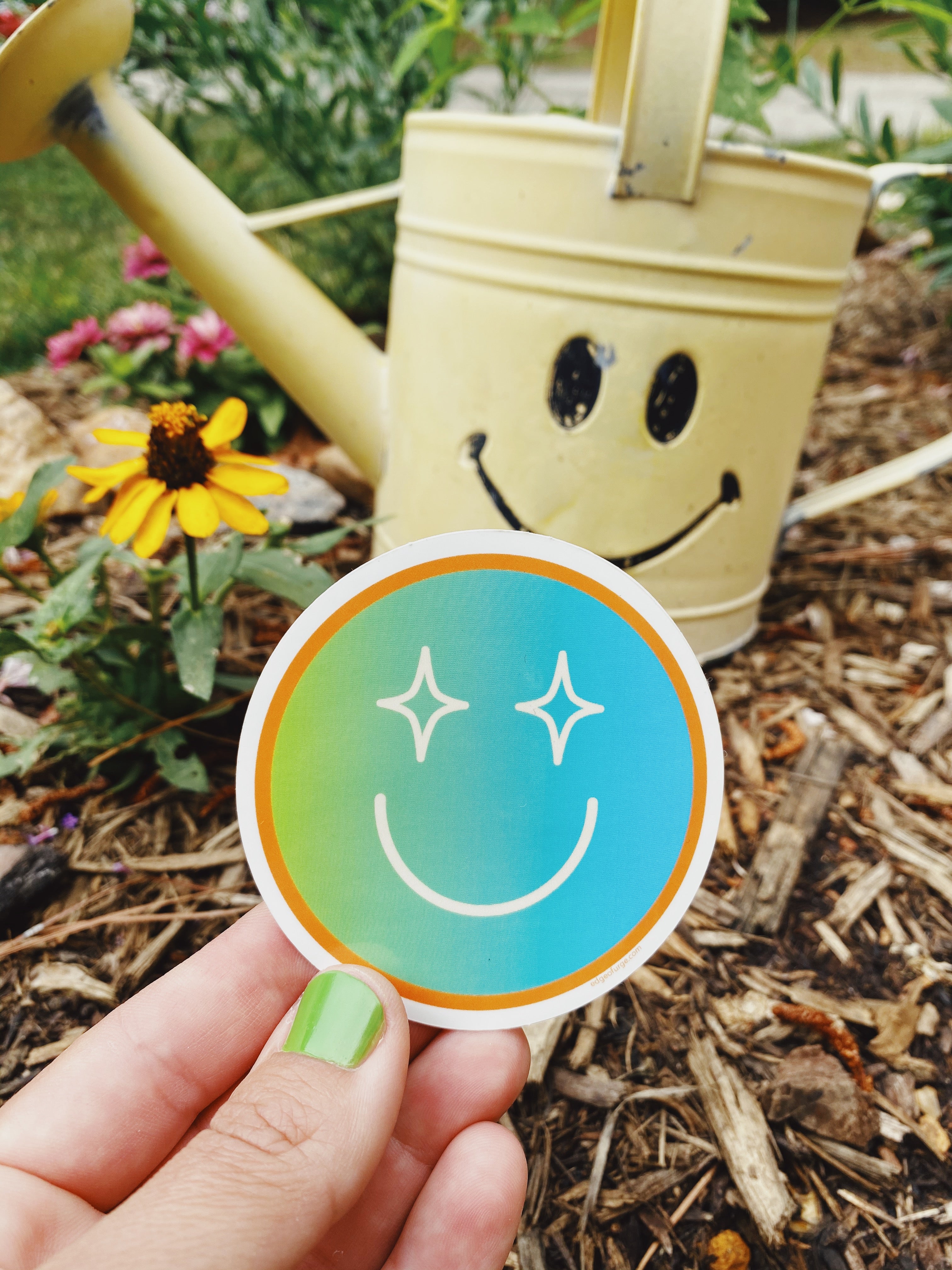 EOU Smiles Sticker