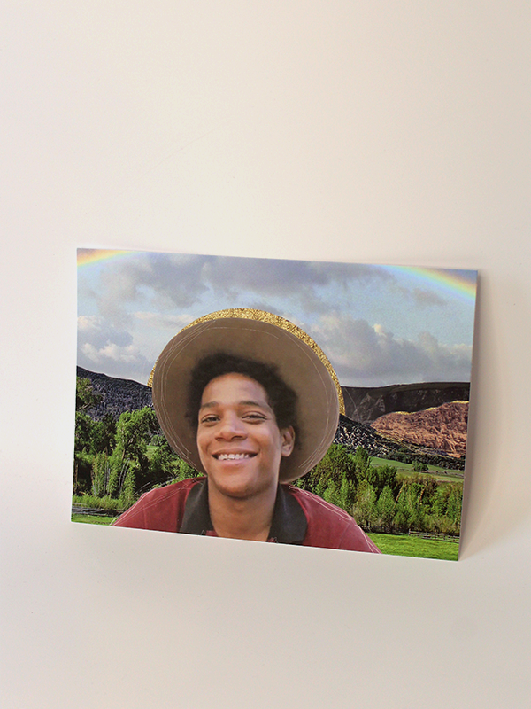 Here Now Wow Print: Jean-Michel Forever