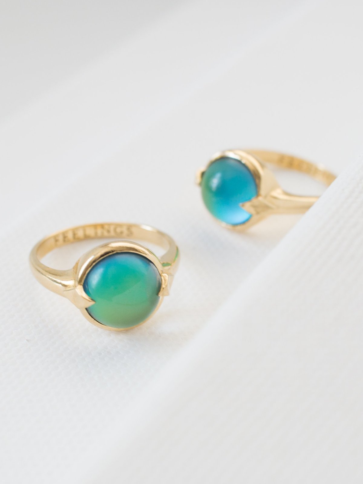 merewif feelings mood ring gold