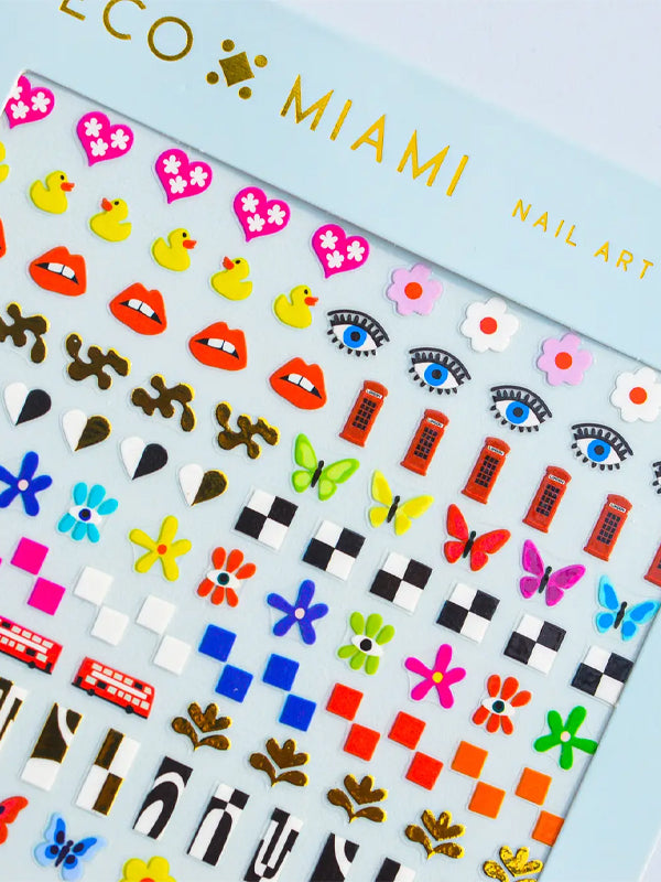 Mod Nail Art Stickers