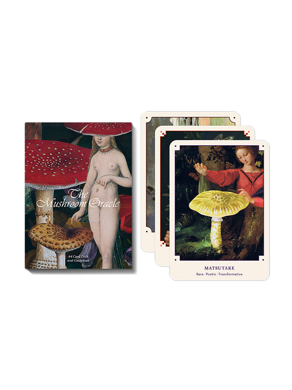 The Mushroom Oracle: 44 Card Deck and Guidebook