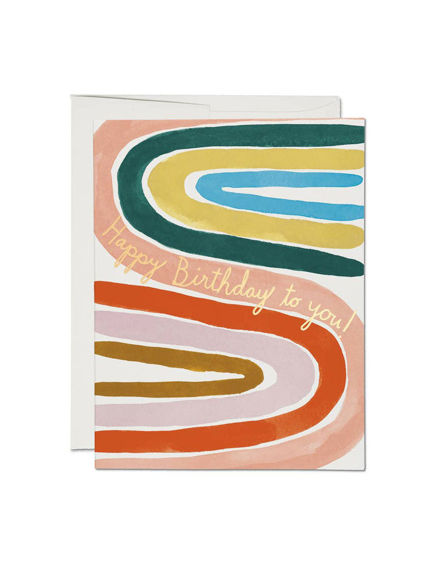 Perfect Rainbow Birthday Card