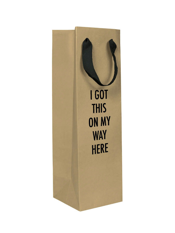 Way Here Wine Bag