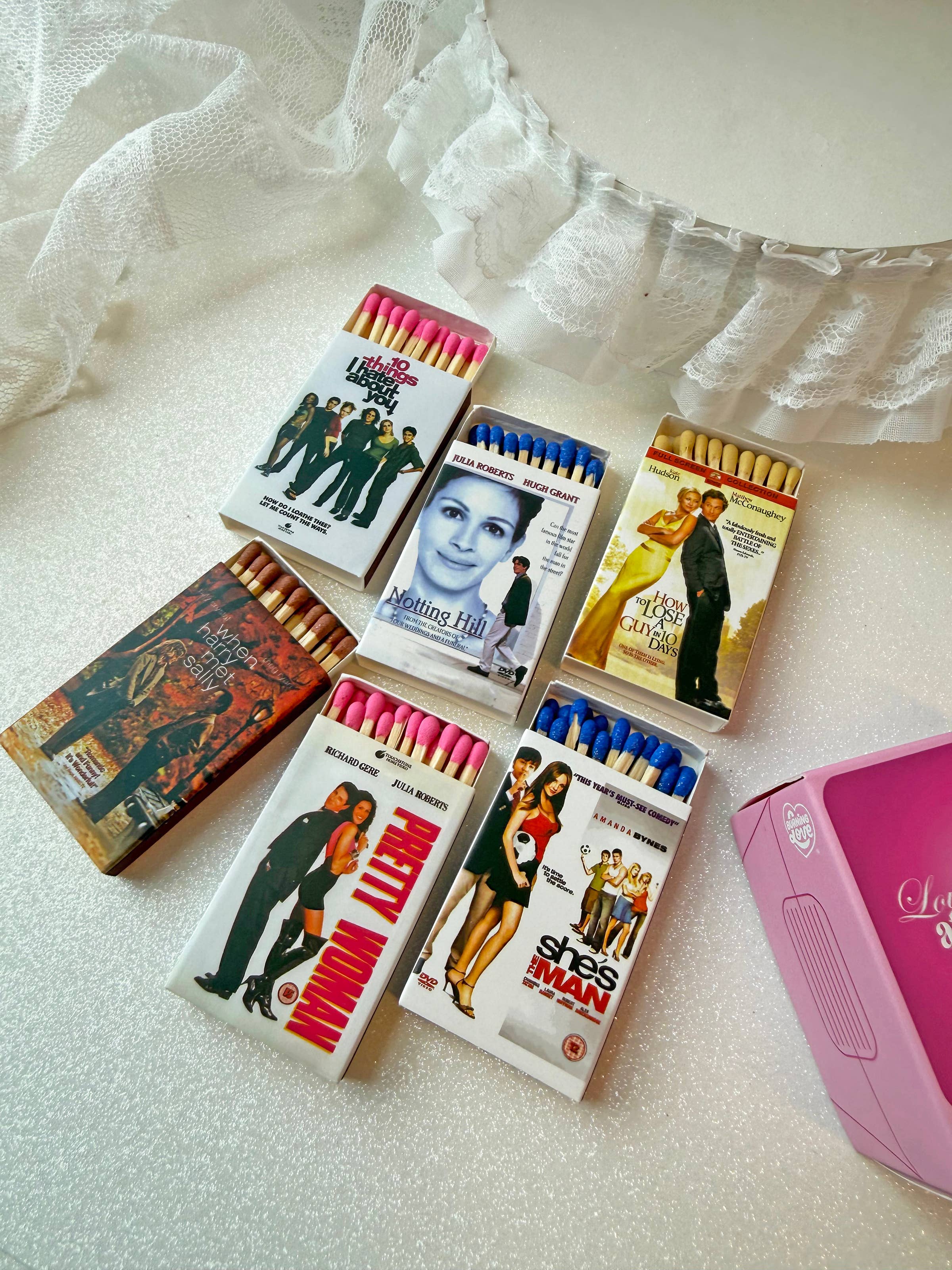 VHS Matchbox Set: Rom Com