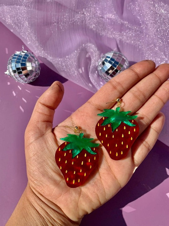 Strawberry Earrings