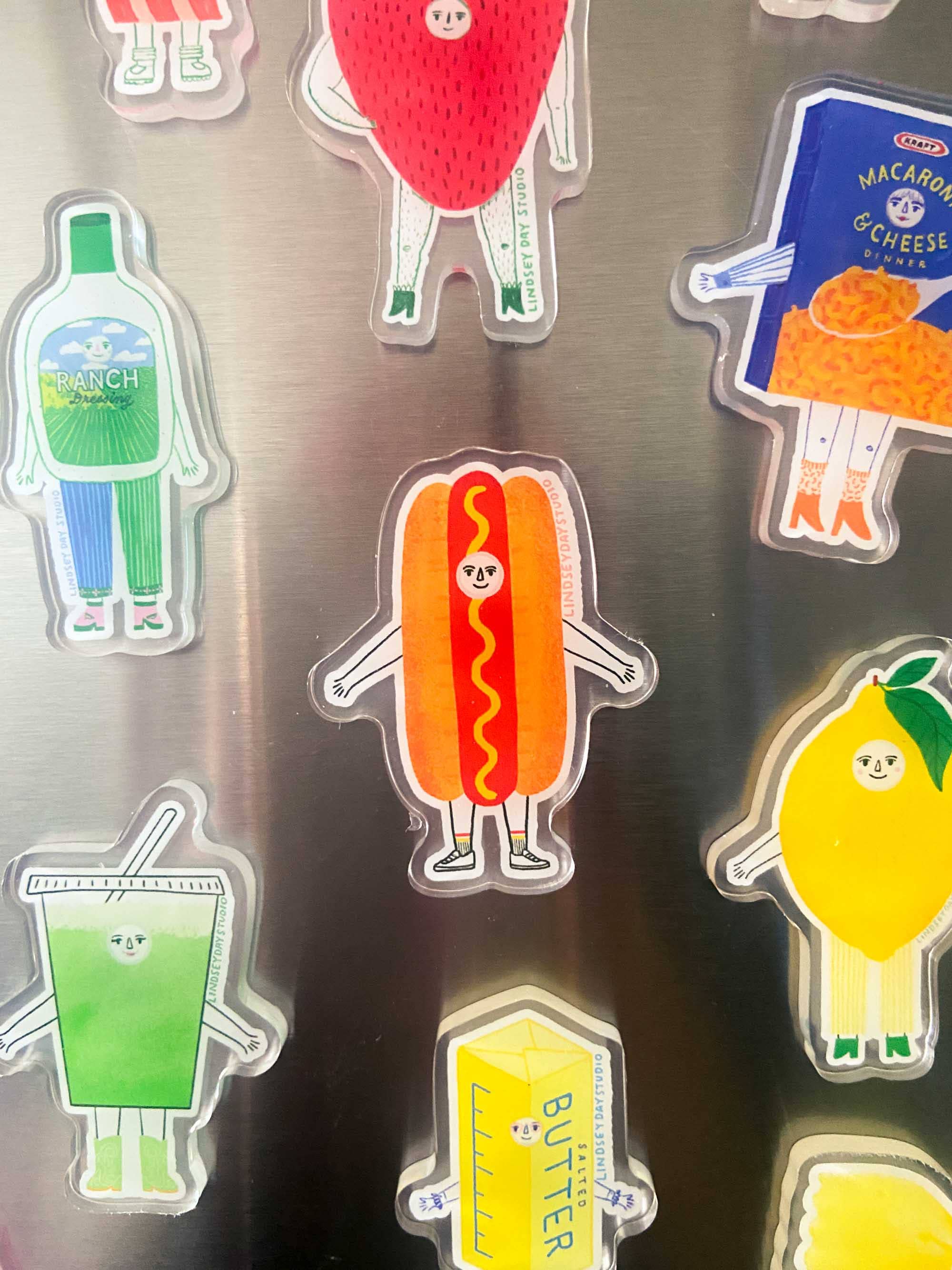Hot Dog Friend Magnet