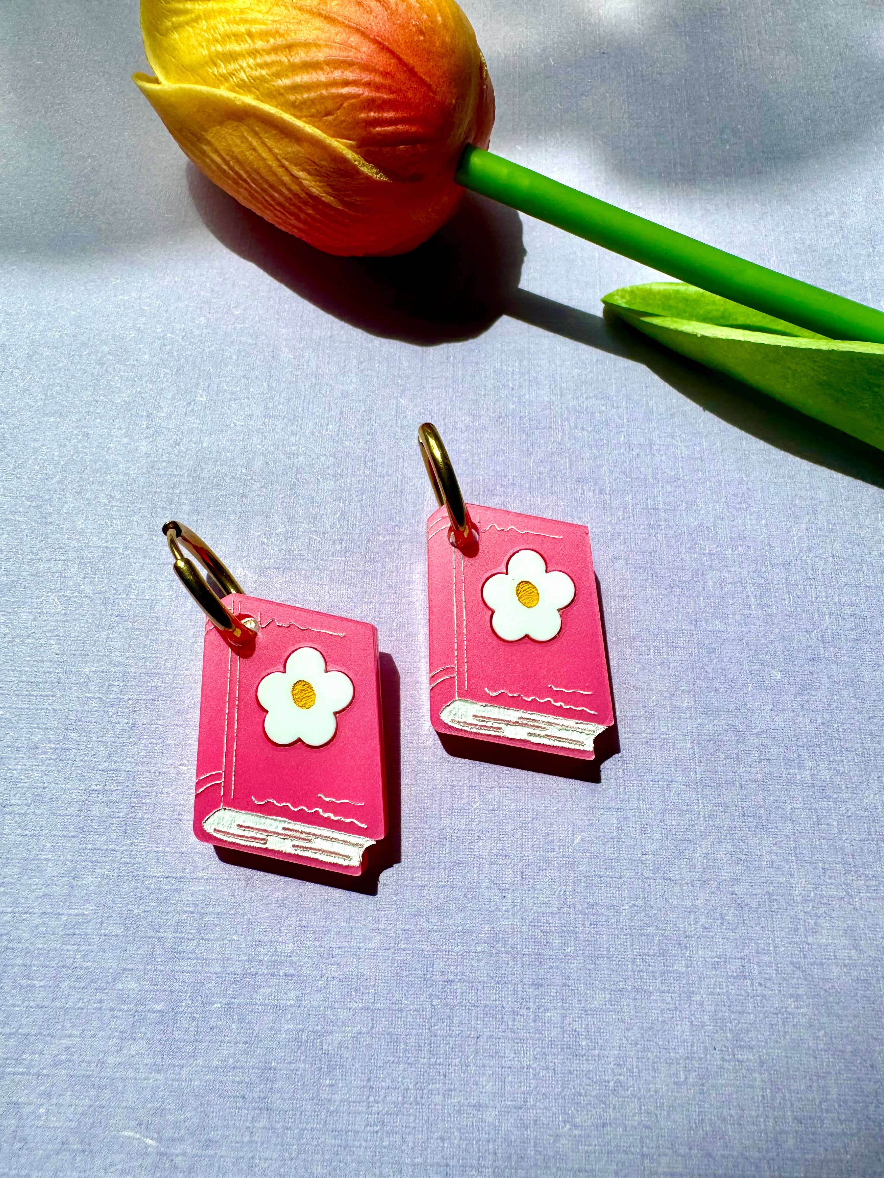 Book Club Earrings